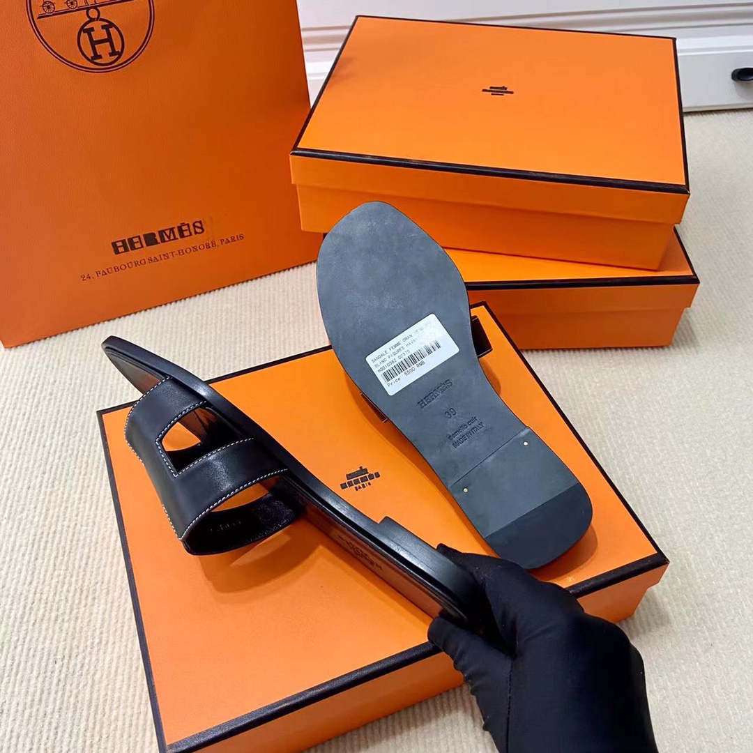 에르메스 올수공 오란 슬리퍼 샌들 스위프트 85